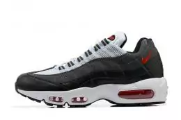 nike air max 95 homme gris rouge blanc